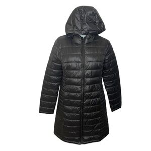 Black Super light Puffer Coat 🤍